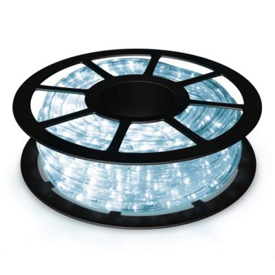 COSTWAY® Lichterkette LED Lichterschlauch weiß | 06952938373746