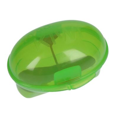 elasto form Kiwibox mit Löffel und Messer Vorratsdose grün | 04024869217306