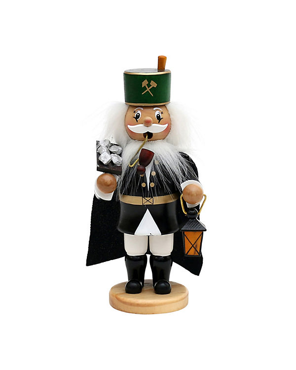 Sigro Holz Räuchermann Bergmann mit Erzbrett schwarz/rot | 04046183561675 Sigro Holz Räuchermann Bergmann mit Erzbrett schwarz/rot | 04046183561675
