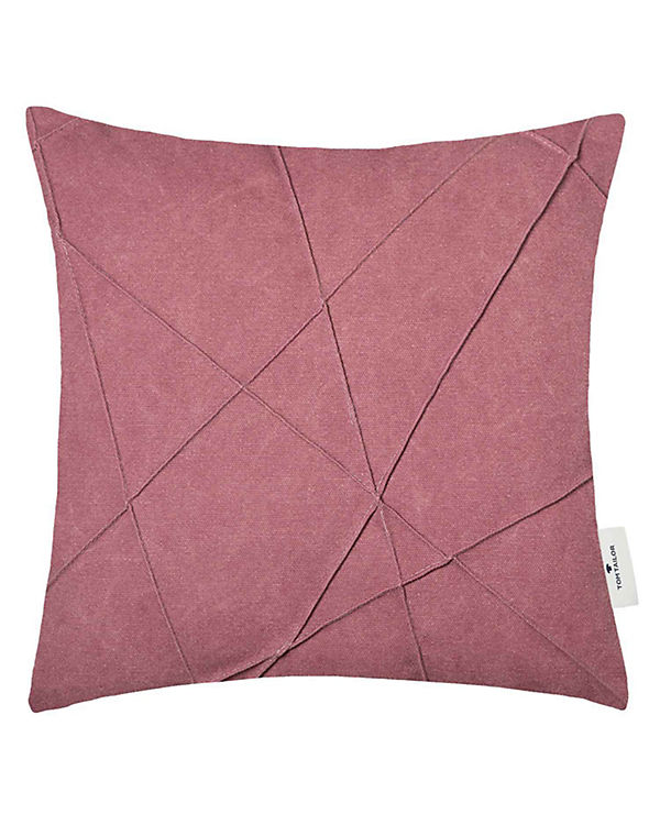 TOM TAILOR Zierkissenhülle mit grafischen Ziernähten 40x40cm WASHED ohne Füllung altrosa Gr. 40 x 40 | 04005414454834 TOM TAILOR Zierkissenhülle mit grafischen Ziernähten 40x40cm WASHED ohne Füllung altrosa Gr. 40 x 40 | 04005414454834