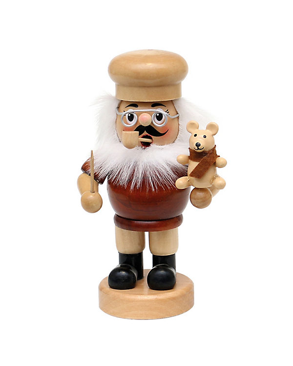 Sigro Holz Räuchermann Teddymacher mit Teddybär 9,5 x 7,5 x 16,5 cm braun | 04046183651727 Sigro Holz Räuchermann Teddymacher mit Teddybär 9,5 x 7,5 x 16,5 cm braun | 04046183651727