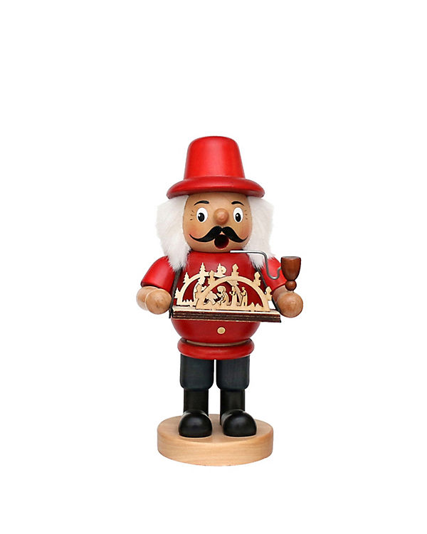 Sigro Holz Räuchermann Schwibbogenhändler 8 x 7 x 16 cm braun | 04046183664628 Sigro Holz Räuchermann Schwibbogenhändler 8 x 7 x 16 cm braun | 04046183664628