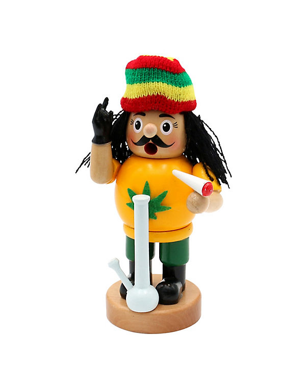 Sigro Holz Räucherfigur Rastaman Peace 10 x 7 x 15 cm gelb | 04046183663324 Sigro Holz Räucherfigur Rastaman Peace 10 x 7 x 15 cm gelb | 04046183663324