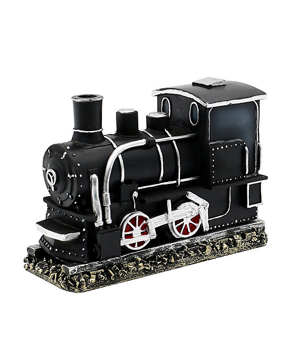Sigro Räucher-Dampflok, Schwarz-Silber Polyresin 16 x 6,5 x 10,5 cm schwarz-kombi | 04046183662587 Sigro Räucher-Dampflok, Schwarz-Silber Polyresin 16 x 6,5 x 10,5 cm schwarz-kombi | 04046183662587