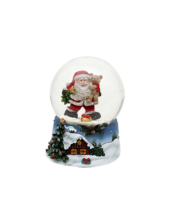 Sigro Schneekugel, 2-fach sortiert, 1 Stück Santa mit Teddy 6,5 x 7 x 9 cm Ø Kugel 6,5 cm blau | 04046183654186 Sigro Schneekugel, 2-fach sortiert, 1 Stück Santa mit Teddy 6,5 x 7 x 9 cm Ø Kugel 6,5 cm blau | 04046183654186