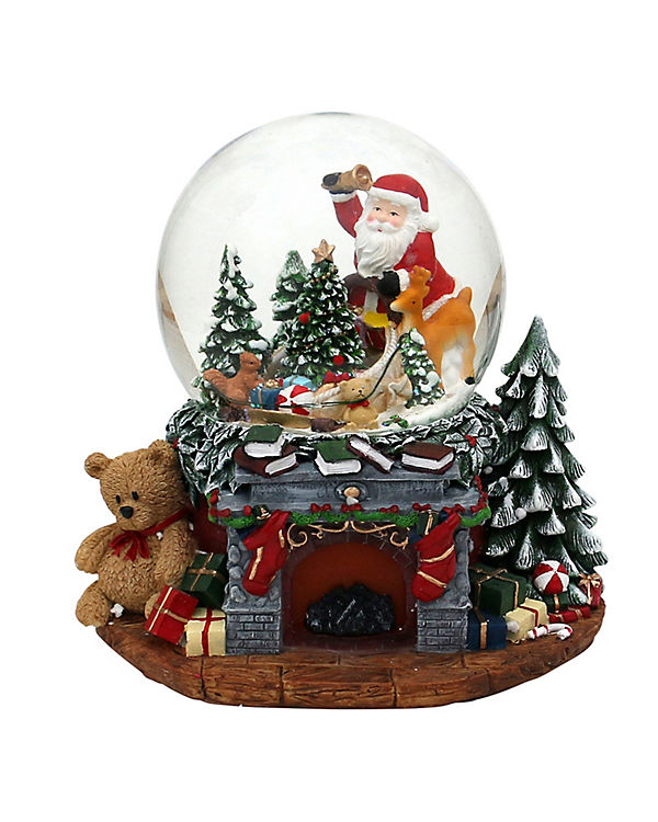 Sigro Schneekugel Farbwechsel, Sound Weihnachtskamin bunt | 04046183626633 Sigro Schneekugel Farbwechsel, Sound Weihnachtskamin bunt | 04046183626633