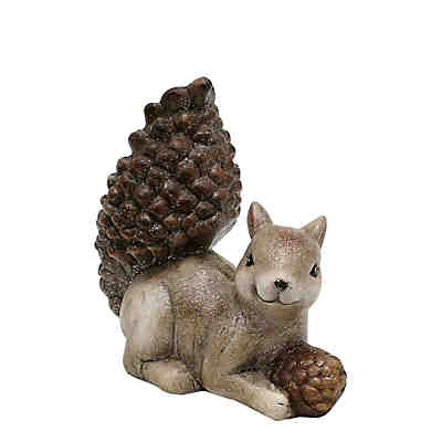 Keramik Eichhörnchen mit Glitter