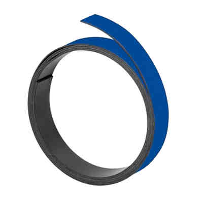 Magnetband, 1 m x 5 mm, 1 mm, blau