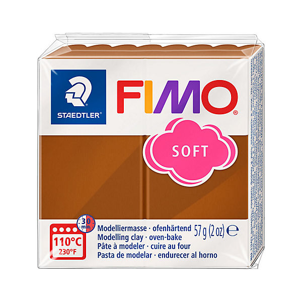 Modelliermasse  FIMO® soft, caramel