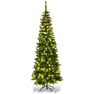 Weihnachtsbaum mit warmweißen LED-Leuchten