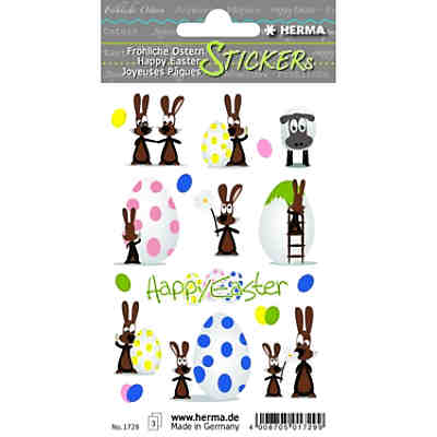 Sticker DECOR Happy Easter Hasenparty