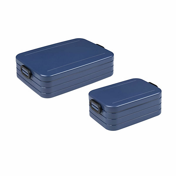 Bento-Lunchbox TAB 2er Set Midi+Large Nordic Denim Lunchboxen