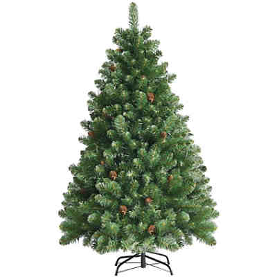 Weihnachtsbaum 150cm mit Tannenzapfen