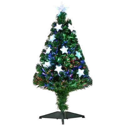 Künstlicher Weihnachtsbaum mit weißen LED-Sternen