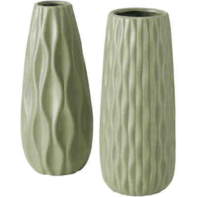 2-tlg. Vasen-Set "Luana", Höhe 25cm