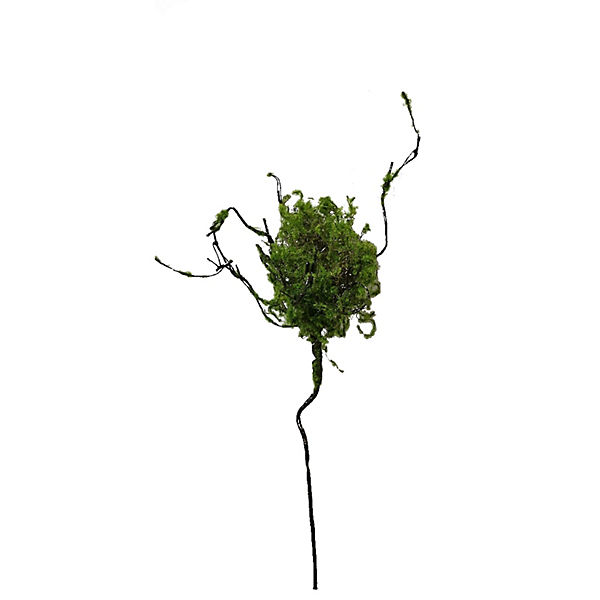 Zweig mit Vogelnest Kunstpflanze Flora