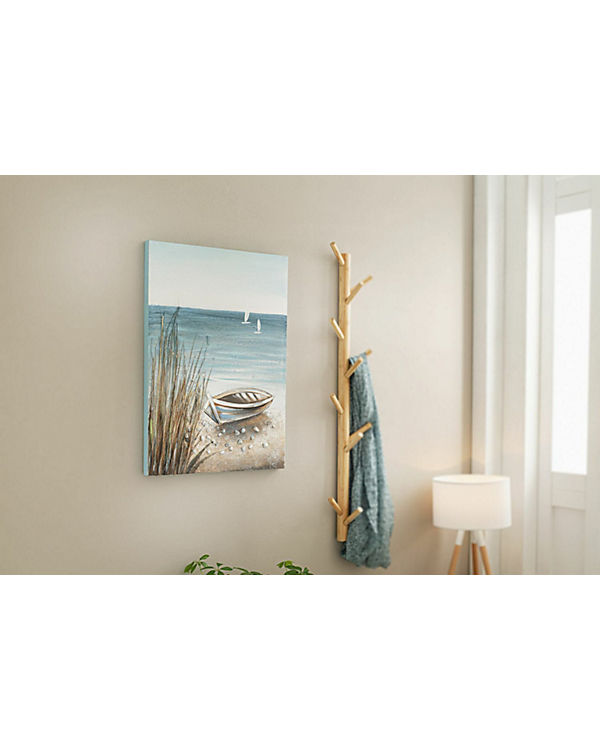 HOME Living „Bundle Set „“Bild & Garderobe““ 2tlg. Wanddeko“ bunt | 04250637811982 HOME Living „Bundle Set „“Bild & Garderobe““ 2tlg. Wanddeko“ bunt | 04250637811982
