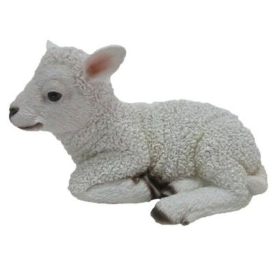 17 cm Kuscheltier Schaf liegend 