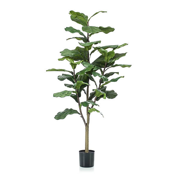 Geigenfeige Ficus lyrata Künstlich 120 cm Dekorationspflanze