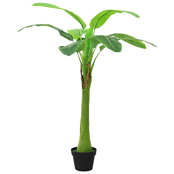 Künstlicher Bananenbaum mit Topf Grün Kunstpflanze mehrere Auswahl Künstliche Pflanze