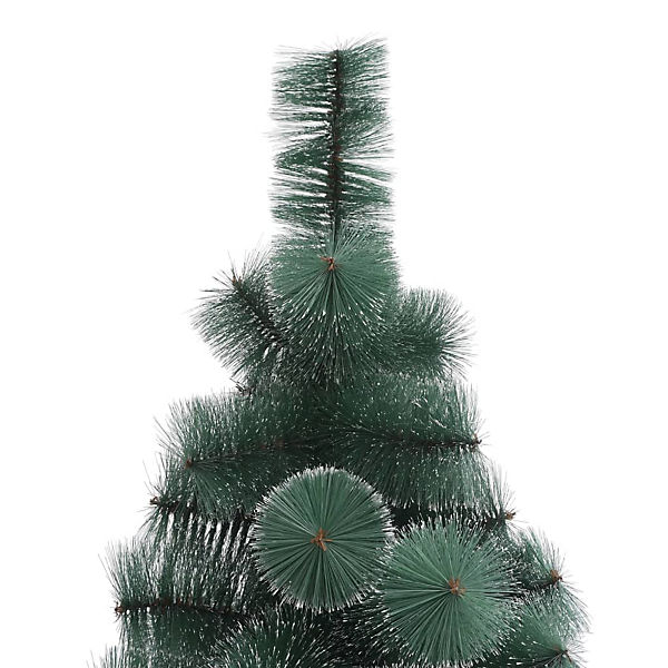 Künstlicher Weihnachtsbaum mit Schnee und LEDs 210 cm PVC & PE Künstlicher Weihnachtsbaum