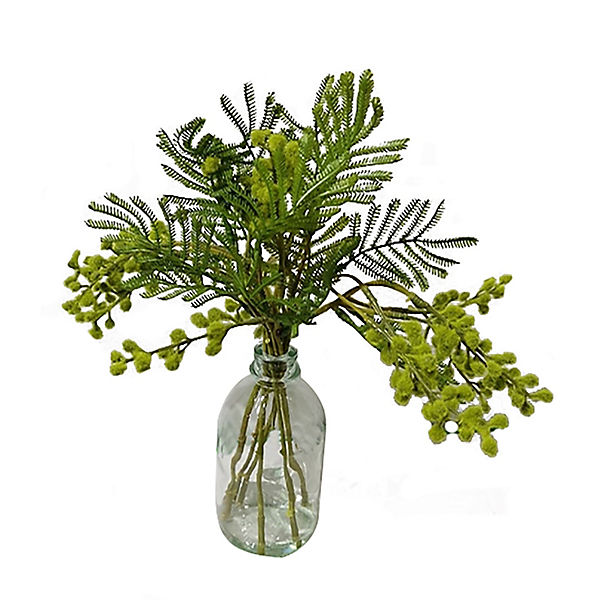 Kunstpflanze Gräser in Vase Flora