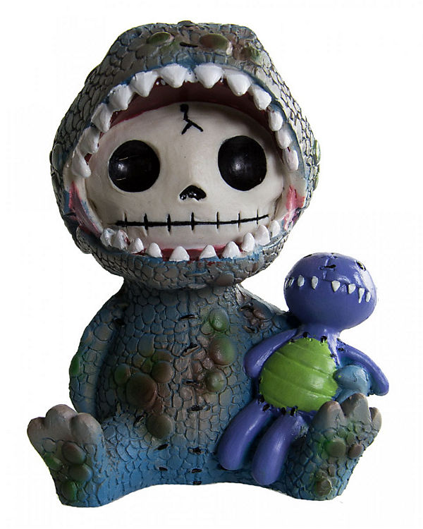 Große Rex Furrybones Figur Dinosaurier als Geschenk Gothic Fans Dekofiguren blau Erwachsene | 04251335833702 Große Rex Furrybones Figur Dinosaurier als Geschenk Gothic Fans Dekofiguren blau Erwachsene | 04251335833702