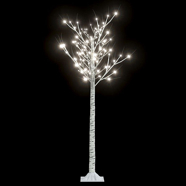 Weihnachtsbaum 200 LEDs 2,2 m Warmweiß Weide Indoor Outdoor Künstlicher Weihnachtsbaum