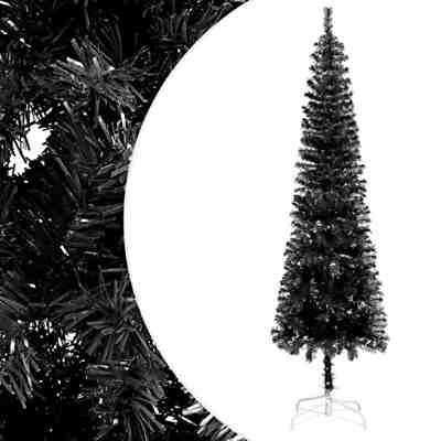 Schlanker Weihnachtsbaum Silbern 150 cm