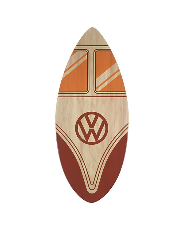 VW Collection by BRISA VW T1 Bulli Bus Skimboard aus Echtholz (104 cm) rot | 05031470215033 VW Collection by BRISA VW T1 Bulli Bus Skimboard aus Echtholz (104 cm) rot | 05031470215033