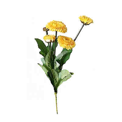 Kunstblume Gelbe Margerite Flora