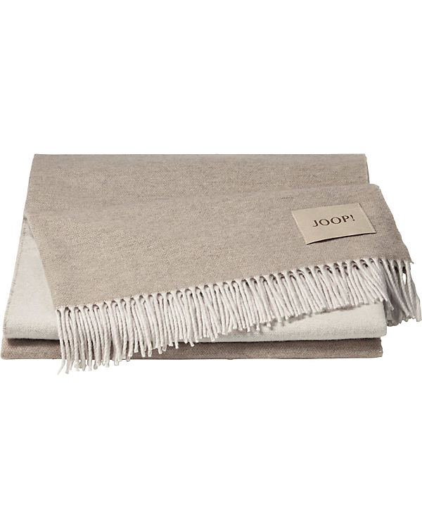 JOOP! „Plaid „“Sensual-Doubleface““ Sensual Doubleface“ beige Gr. 130 x 180 | 04000141716828 JOOP! „Plaid „“Sensual-Doubleface““ Sensual Doubleface“ beige Gr. 130 x 180 | 04000141716828