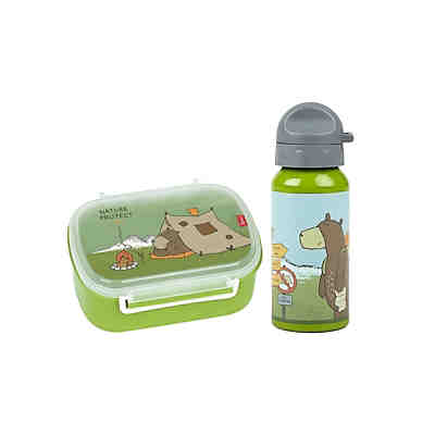 Lunchset Grizzly 2-teilig Lunchboxen