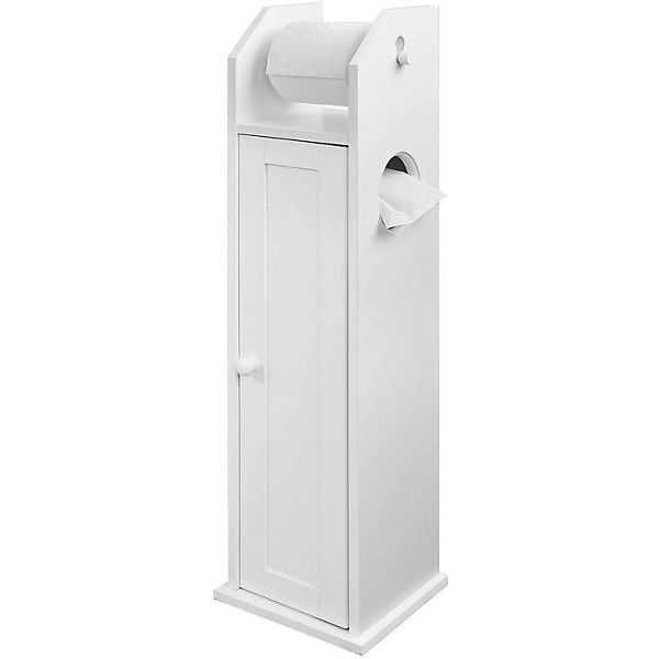 Toilettenrollenhalter Freistehend Toilettenschrank Standschrank Badregal