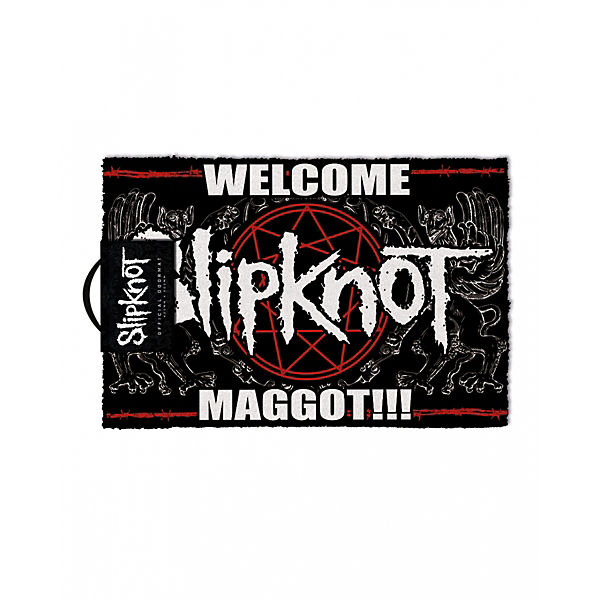 Slipknot Fußmatte "Welcome Maggot" Dekofiguren