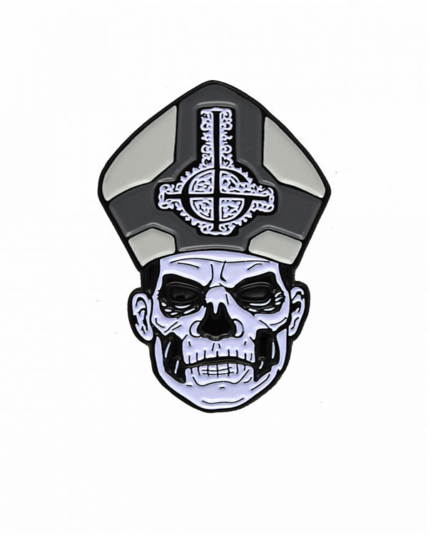 Ghost Papa Emeritus Emaille Anstecker Dekoobjekte schwarz | 04251680531438 Ghost Papa Emeritus Emaille Anstecker Dekoobjekte schwarz | 04251680531438