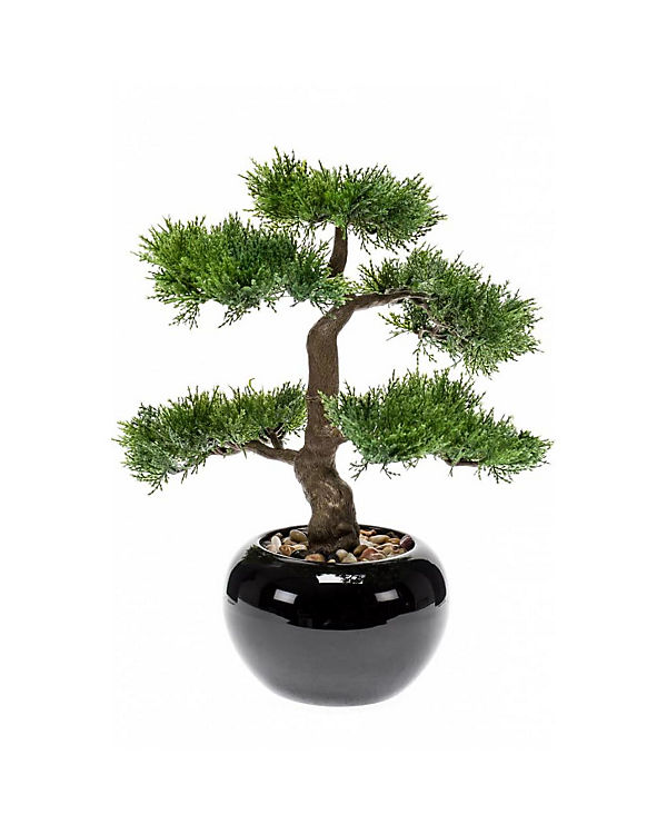 Emerald Kunstpflanze Bonsai Zeder Grün 34 cm 420003 grün | 08714344265194 Emerald Kunstpflanze Bonsai Zeder Grün 34 cm 420003 grün | 08714344265194