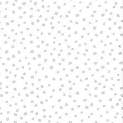 Tapete Dots Weiß und Grau 67106-1 Tapeten