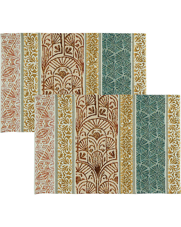 Sander Tischset 2er-Pack Gobelin Ornamental bunt | 04062671216957 Sander Tischset 2er-Pack Gobelin Ornamental bunt | 04062671216957