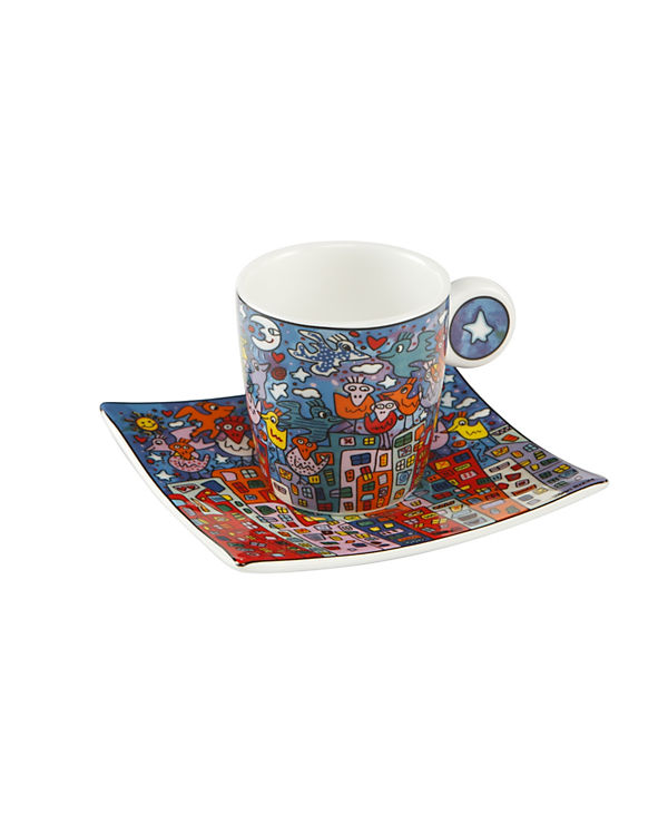 Goebel Espressotasse James Rizzi – City Birds bunt | 04005169323195 Goebel Espressotasse James Rizzi – City Birds bunt | 04005169323195