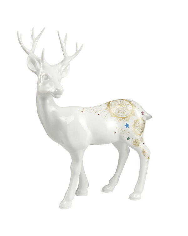 Goebel Figur Mandala – Hirsch stehend bunt | 04005169332746 Goebel Figur Mandala – Hirsch stehend bunt | 04005169332746