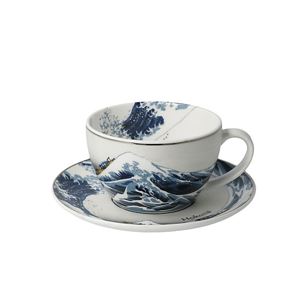 Tee-/ Cappuccinotasse Katsushika Hokusai - Die Welle