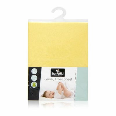 PINOLINO Spannbetttücher für Kinderbetten im Doppelpack Frottee gelb 