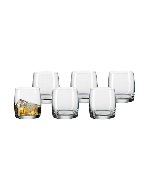 BOHEMIA Selection CLARA Tumbler 290 ml 6er Set verpackt im Geschenkkarton Whiskygläser transparent | 04000753126480 BOHEMIA Selection CLARA Tumbler 290 ml 6er Set verpackt im Geschenkkarton Whiskygläser transparent | 04000753126480