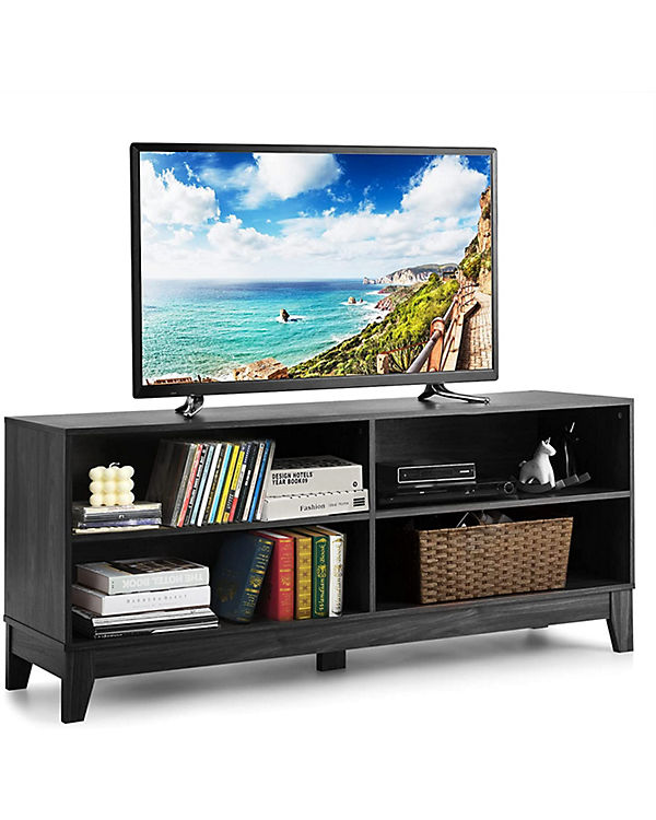 COSTWAY® TV-Ständer 147x40x61cm Fernsehtisch dunkelbraun | 00794094541685 COSTWAY® TV-Ständer 147x40x61cm Fernsehtisch dunkelbraun | 00794094541685