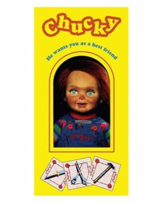 Chucky – Child`s Play Badetuch Dekoobjekte gelb | 04251680577771