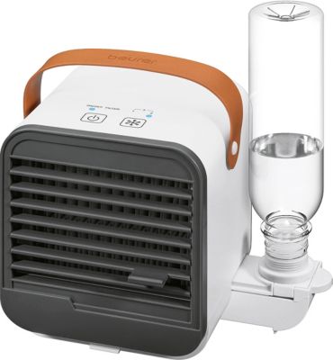 Mobiles Klimagerät mit ökologischem Kühlmittel Klimaanlage 2600W 3-in-1 Luftkühler Ventilator Entfeuchter 9000 BTU Schwarz/Weiß