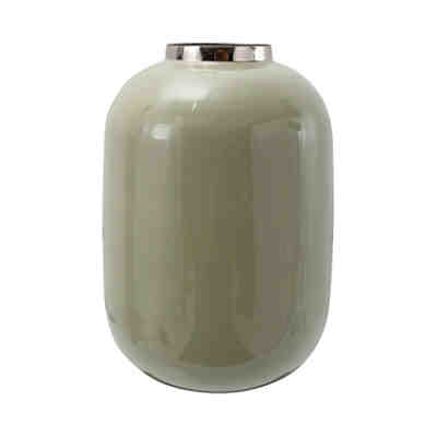 Vase Vase Art Deco 330 Mint / Silber
