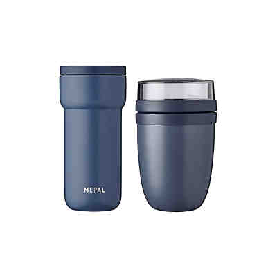 ELLIPSE Thermo-Lunchset Lunchpot & Becher Nordic Denim Isolierbecher