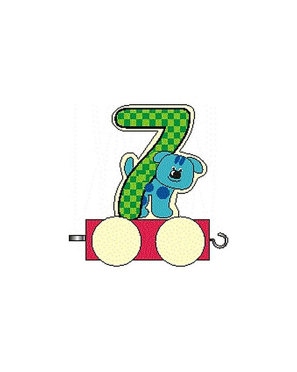 Holzdekoration Zahlenzug Ziffer 7 bunt | 07425750801432 Holzdekoration Zahlenzug Ziffer 7 bunt | 07425750801432